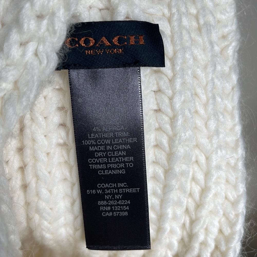 Coach Women’s Winter Headband - Picture 3 of 5